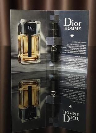 Оригинальный пробник christian dior homme eau de toilette_ 1ml7 фото