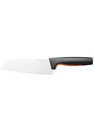 Набор ножей на подставке fiskars functional form 1057552 (6 шт.) 5 ножей + бамбуковая подставка