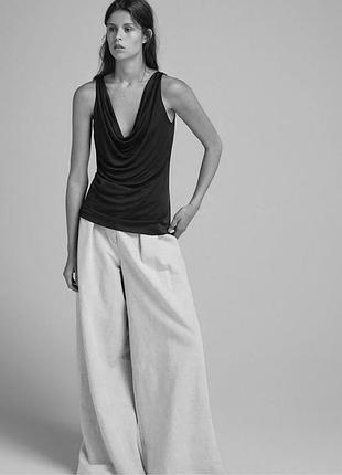 Ярка лимоного кольору майка блуза three dots сша, л-хл