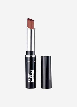 Стійка суперматова губна помада the one colour unlimited шоколадний трюфель 41638