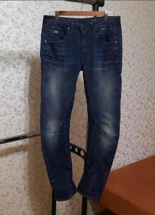 Джинсы g-star raw  arc 3d tapered wmn италия р. w27 l34 стрейчевые бойфренды4 фото