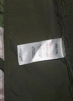 Ветровка , плащ matalan  без подкладки на 5-6 лет 2
