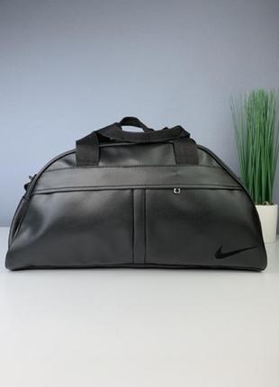 Стильная дорожная бублик сумка материал - высококачественная кожа pu, цвет - черный