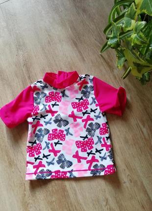 Футболка для плавания, защита от ультрафиолета