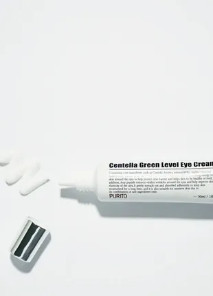 Крем для шкіри навколо очей з центеллою і пептидами purito centella green level eye cream2 фото