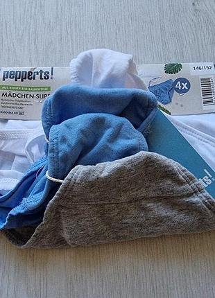 Бавовняні труси для дівчинки pepperts сліпи 146/152