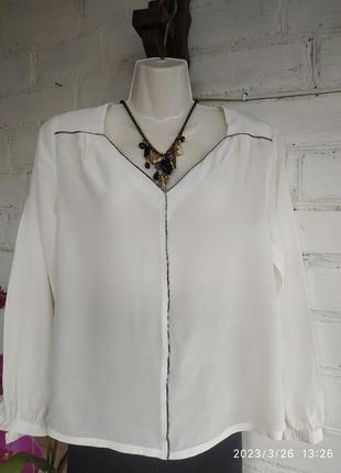 Блуза,блузка шовк madeleine2 фото