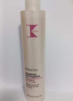 K-time keratin shampoo riattivante кератиновий шампунь.1 фото