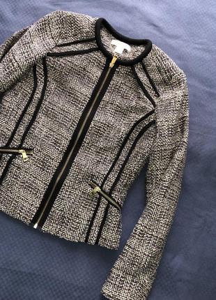 Твидовый жакет h&m