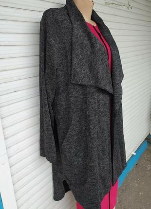 Кардиган-пальто с поясом2 фото