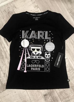 Женские футболки karl lagerfeld pxxs, xs, s, m 1050 грн4 фото