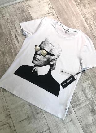 Женские футболки karl lagerfeld pxxs, xs, s, m 1050 грн