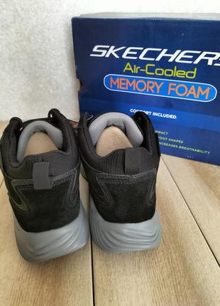 Сникерсы skechers hyridge 52589/bkgy black/gray3 фото