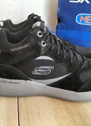 Сникерсы skechers hyridge 52589/bkgy black/gray5 фото