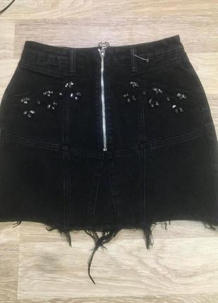 Джинсова спідниця