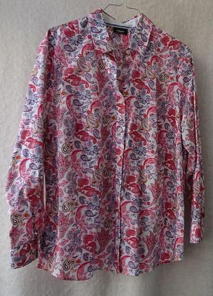 Німецька стильна жіноча сорочка walbush, принт пейслі