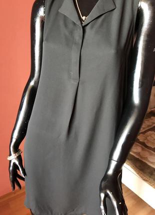 Туника шифоновая, блуза удлиненного кроя, размер 46-486 фото