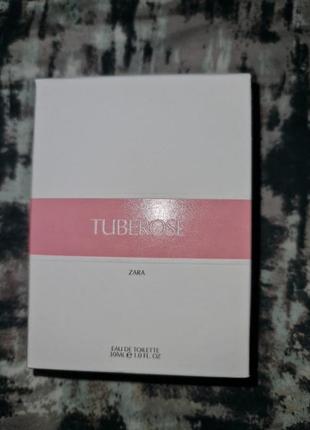 Zara tuberose 30ml edt3 фото