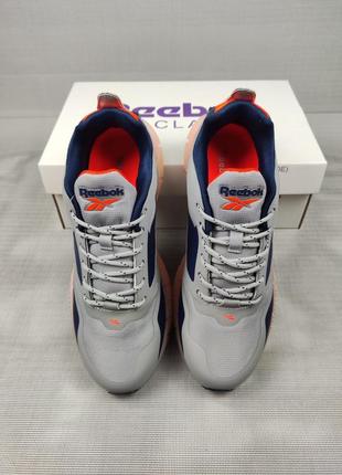 Reebok zig kinetica gray&orange8 фото