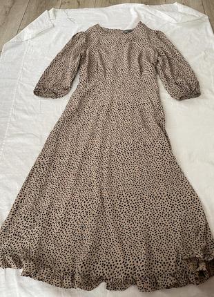 Жіноча міді сукня з віскоза