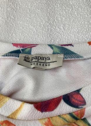 Яркая футболка с цветами от papaya4 фото