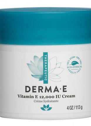 Крем увлажняющий с витамином е 12,000 ме derma e (usa)