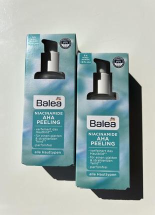 Balea пилинг niacinamide aha peeling, пилинг с ниацинамидом 30мл2 фото