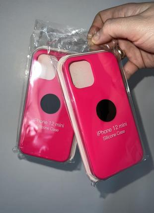 Рожевий чохол на iphone 12 mini.8 фото