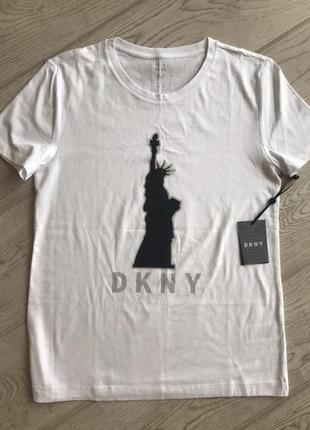 Женские футболки dkny xs-s и s-m полномерные 1000 грн
