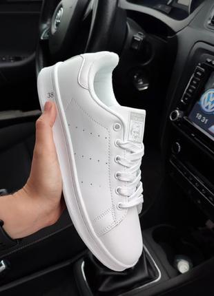 🔥жіночі кросівки adidas stan smith білі🔥