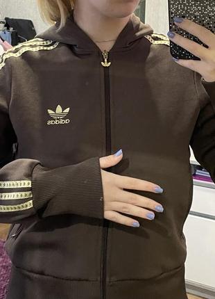 Кофта на блискавці adidas