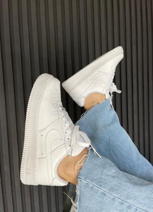 Кроссовки женские air force 1 '07 "white" premium