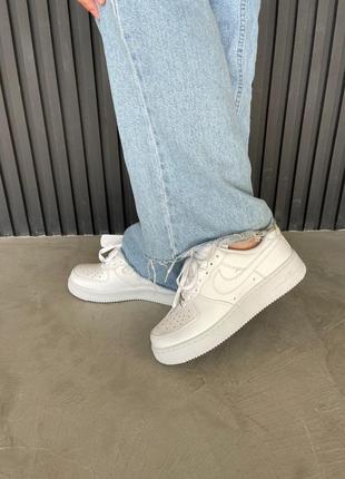 Кроссовки женские air force 1 '07 "white" premium8 фото