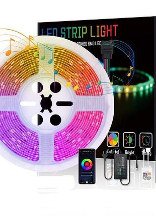 Світлодіодна стрічка (10метрів)5050 з підтримкою blutooth та wifi