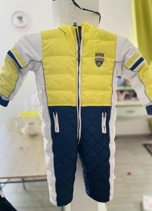 Дуже теплий дитячий комбінезон chicco