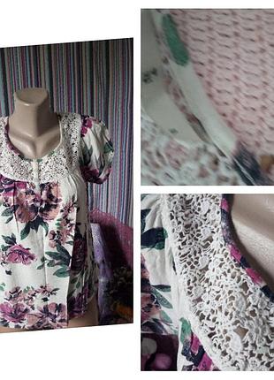 Нежнейшая футболочка с цветами