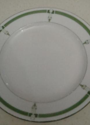 Антикварные тарелки набор 6 шт фарфор клеймо кузнецов царизм4 фото