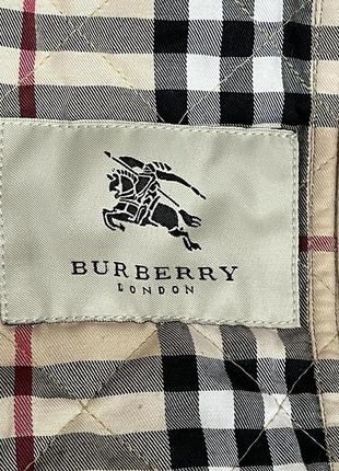 Стеганое пальто куртка тренч бренд  burberry  оригінал!10 фото