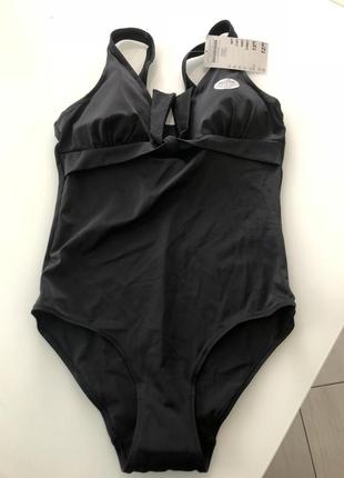 Стильный чёрный купальник  janina