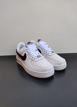 Nike air force 1 white & black3 фото