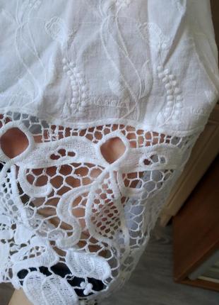 Блуза мереживо шиття4 фото