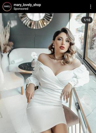 Мини платье