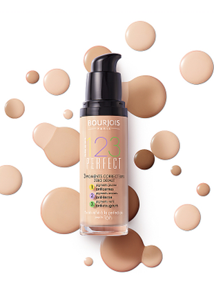 Тональна основа bourjois 123 perfect4 фото