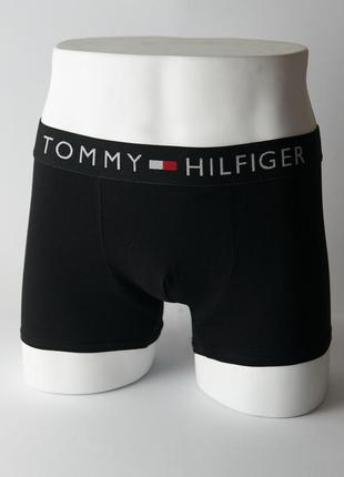 Чоловічі труси tommy, чоловічі боксери томі - розмір xl - чорний колір