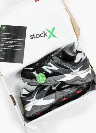 Эксклюзивные мужские черные замшевые кроссовки new balance 9060 🆕 нью баланс9 фото