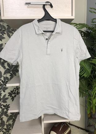 Футболка allsaints polo, размер m, продам