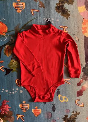 Carters червоний боді гольф з бавовни
