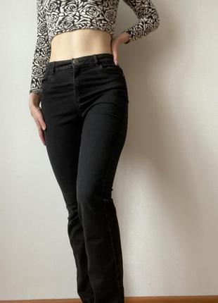 Джинсы,черные джинсы2 фото