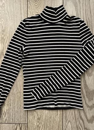 & other stories гольф водолазка в полоску