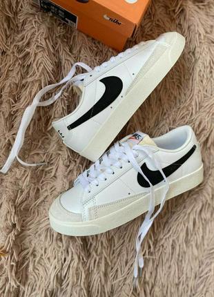 Nike blazer low 77 vintage •white•1 фото